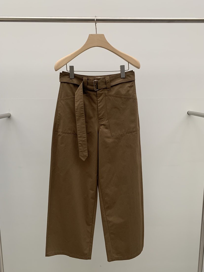 LEGACY BONE韓國直郵女裝新品休閑時尚職業休閑褲含腰帶LEGACY BONE休閑褲