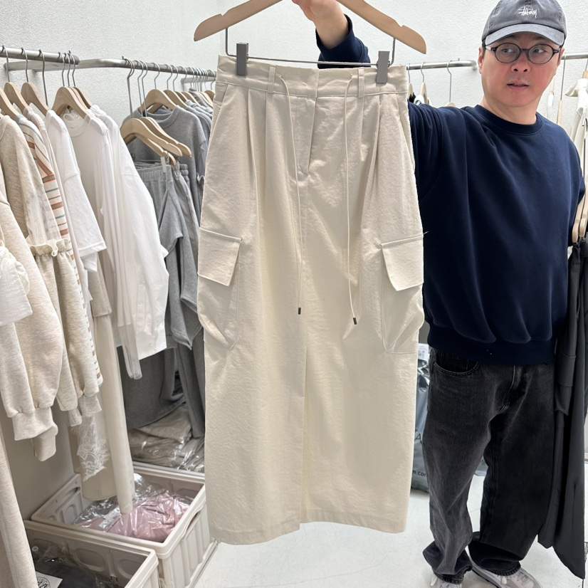 HUMMING BIRD韓國直郵女士新品推薦熱賣職業26春季休閑長裙HUMMING BIRD長裙