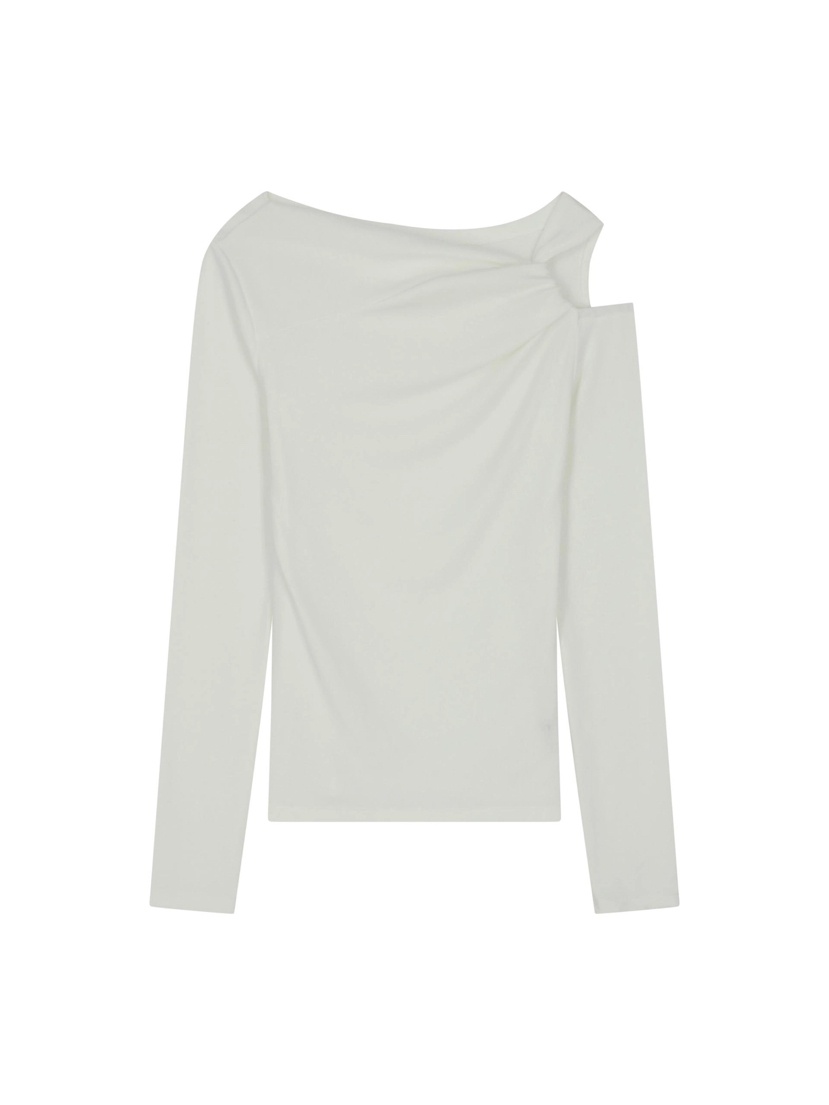 TEXTURE東大門直郵女裝新品26春季熱賣時尚職業休閑長袖T恤TEXTURE長袖T恤