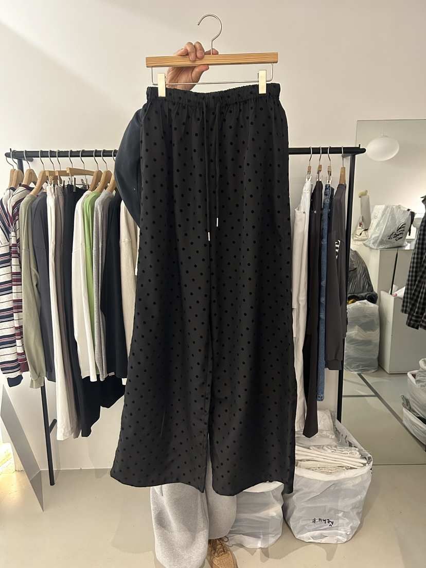 AS THOUGHT東大門直郵女士新款推薦熱賣職業時尚休閑褲條紋AS THOUGHT休閑褲