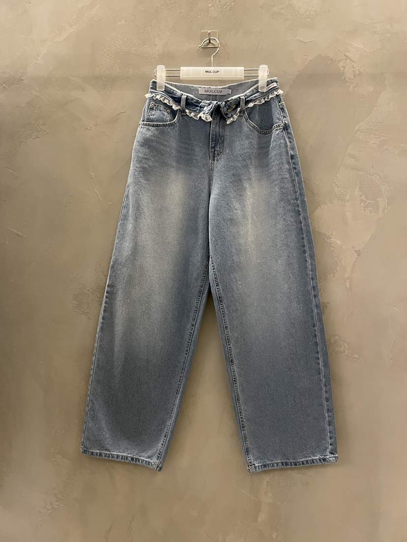 MULCUP東大門代購女裝新品26春夏熱賣真品人氣時尚牛仔褲MULCUP牛仔褲