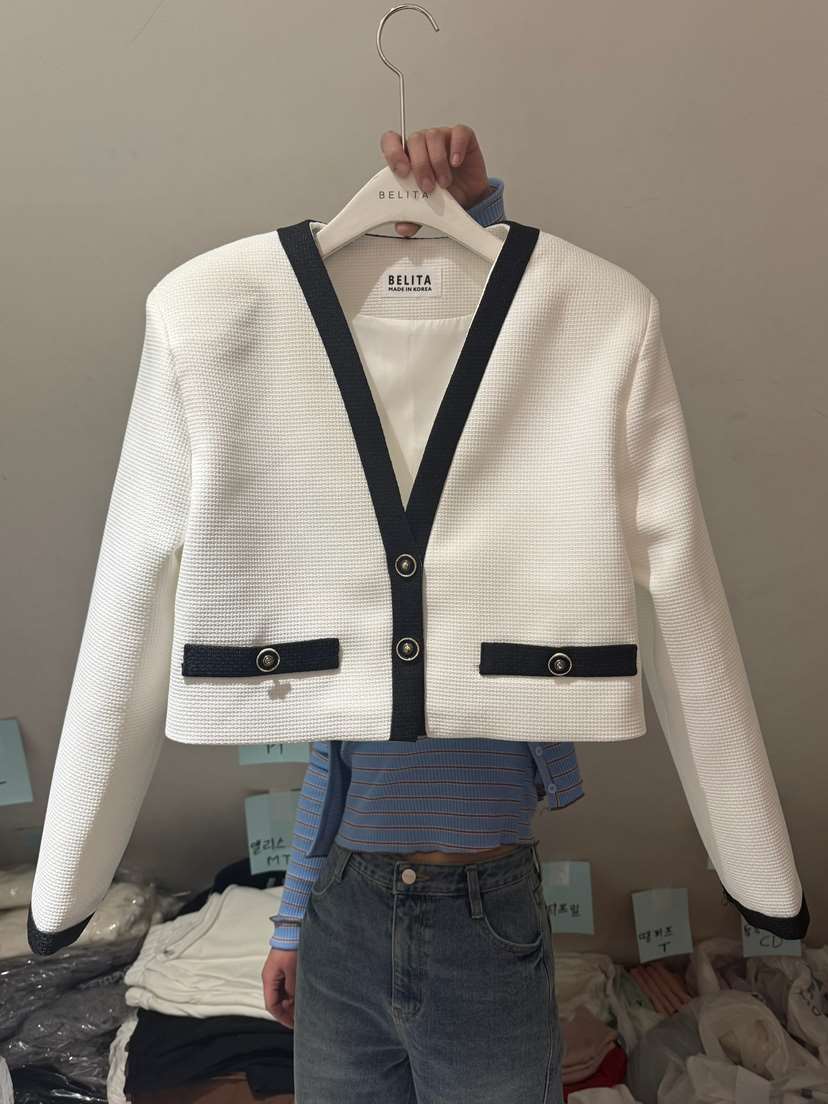 BELITA-L韓國代購女裝新款時尚推薦26春夏休閑真品職業夾克BELITA-L夾克