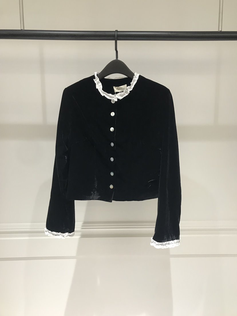 NEVER.1韓國直郵女士新品推薦職業休閑時尚真品夾克天鵝絨NEVER.1夾克