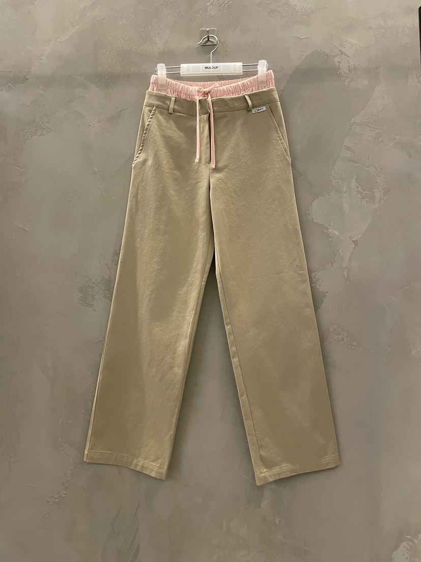 MULCUP韓國代購女裝新品真品職業熱賣休閑人氣時尚休閑褲MULCUP休閑褲