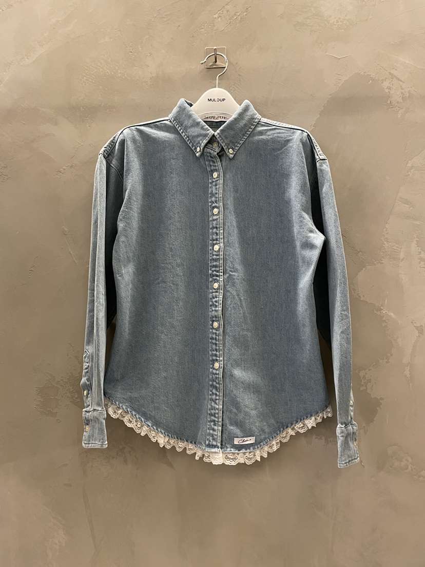 MULCUP韓國代購女裝新品26春季人氣熱賣職業推薦襯衫蕾絲衫MULCUP襯衫/蕾絲衫