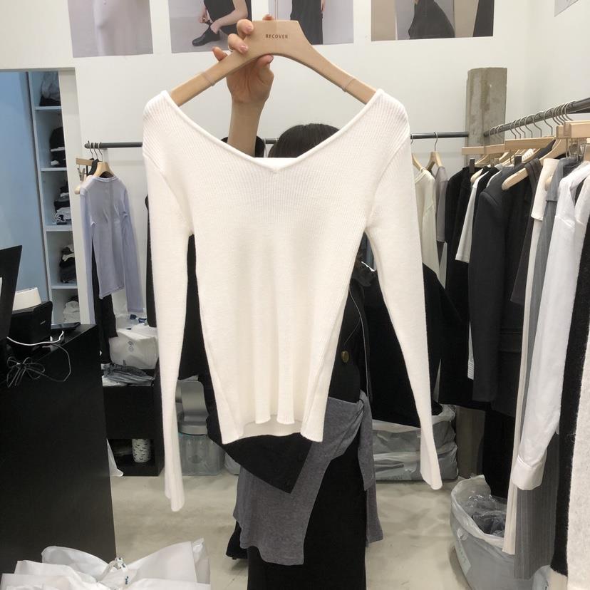RECOVER東大門實拍女裝新款休閑時尚真品熱賣推薦人氣針織衫RECOVER/MOMENT針織衫