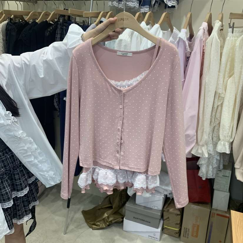 J PEAK/BY FLOW東大門實拍女士新品人氣推薦套裝套裝開衫J PEAK套裝