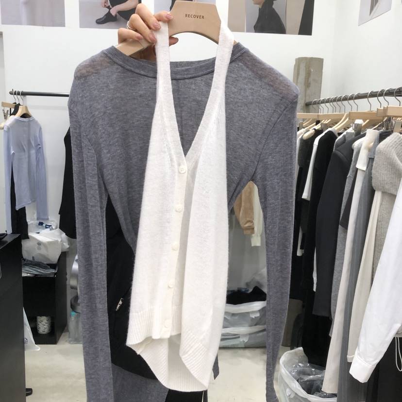 RECOVER東大門代購女士新品推薦真品時尚吊帶背心不含內搭RECOVER/MOMENT吊帶/背心