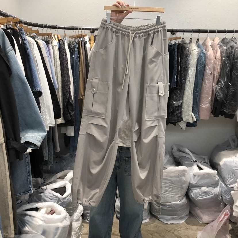 ALMOND PEPE東大門代購女士新品人氣真品26春夏推薦休閑褲ALMOND PEPE休閑褲