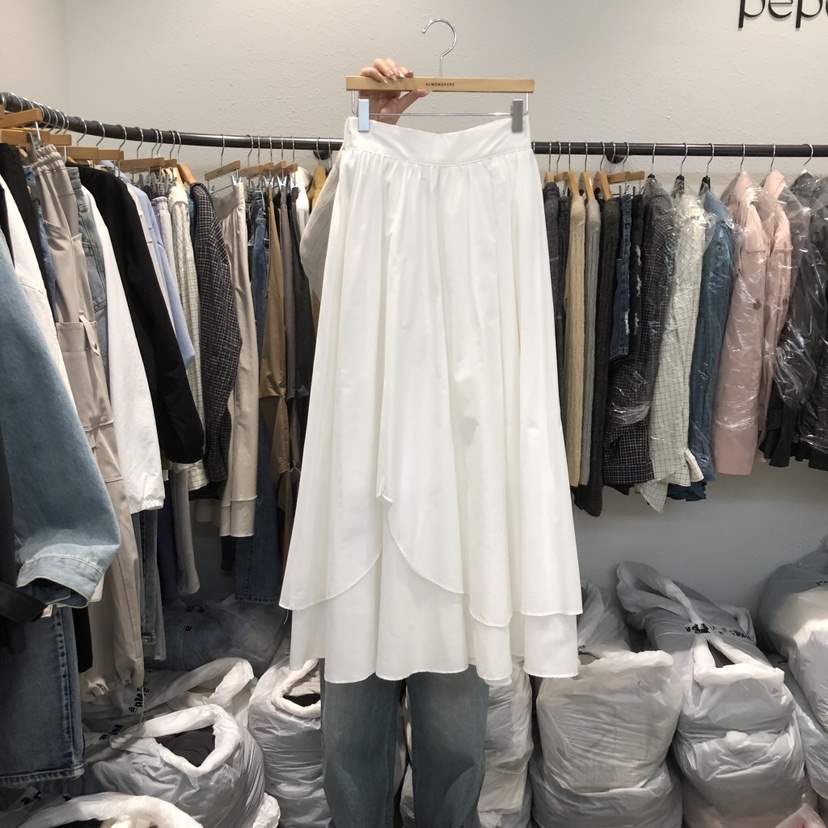 ALMOND PEPE東大門代購女裝新品推薦休閑時尚人氣26春夏長裙ALMOND PEPE長裙