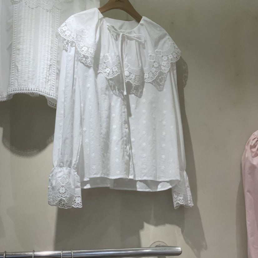 J PEAK/BY FLOW東大門直郵女士新品休閑26春夏襯衫蕾絲衫J PEAK襯衫/蕾絲衫