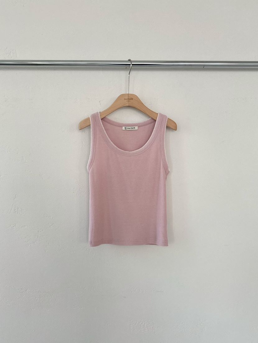 2ND GATE東大門代購女士新品推薦真品熱賣休閑吊帶背心刺繡2ND GATE吊帶/背心