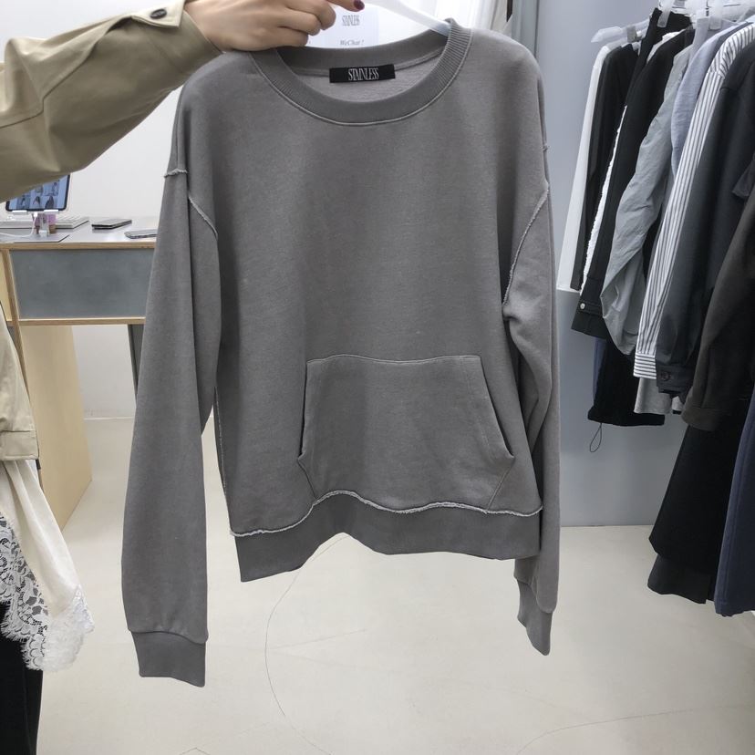 STAINLESS東大門實拍女士新款推薦26春夏人氣休閑熱賣衛衣STAINLESS衛衣