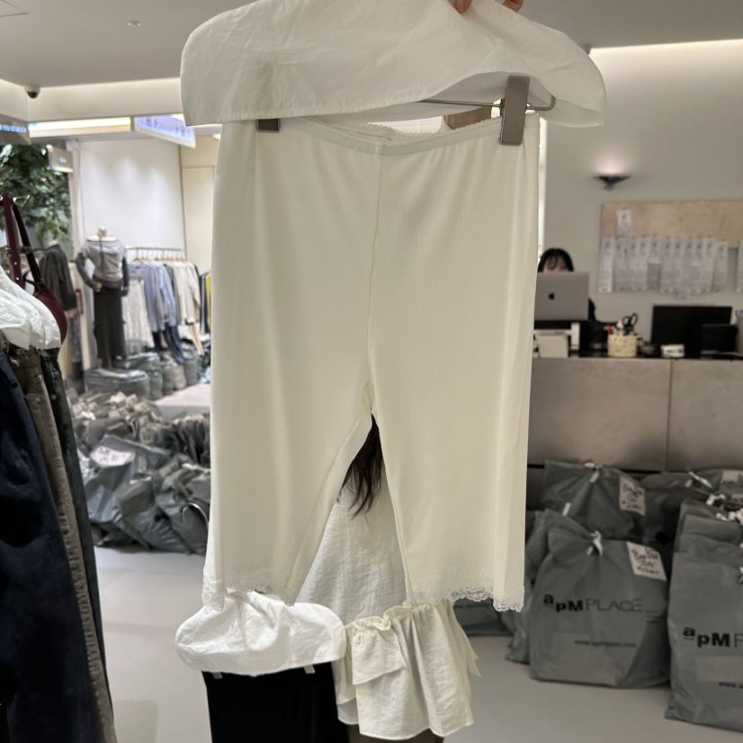 LOVE YOU SO MUCH/MORE THAN YESTERDAY韓國代購女士新品26春夏打底褲鯊魚褲LYSM/MORE THAN YESTERDAY打底褲/鯊魚褲