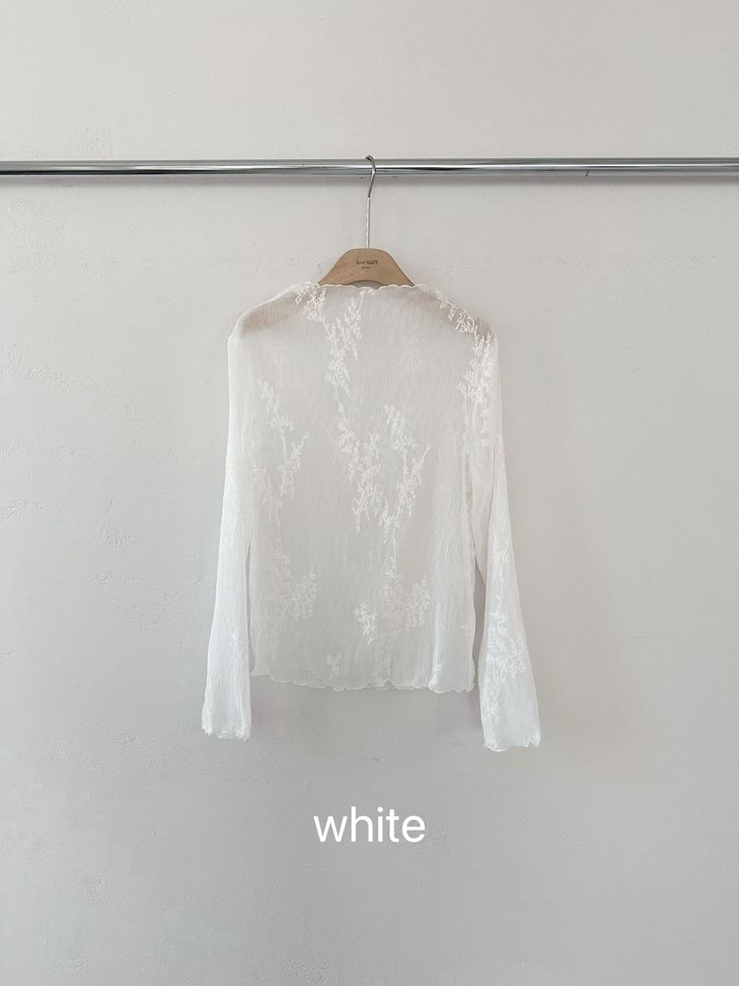 2ND GATE東大門直郵女士新款時尚休閑職業襯衫蕾絲衫刺繡2ND GATE襯衫/蕾絲衫