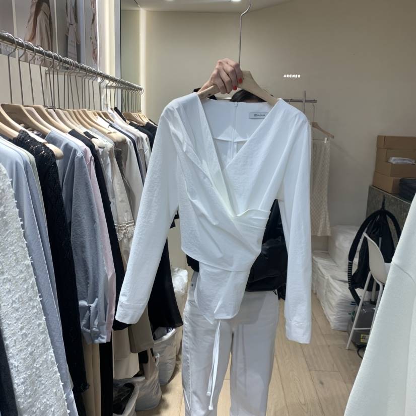 ARCHER東大門代購女士新款真品熱賣推薦人氣26春夏襯衫蕾絲衫ARCHER襯衫/蕾絲衫