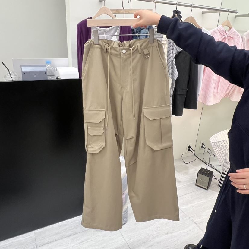 POWDER東大門直郵女裝新品推薦人氣職業26春夏熱賣休閑褲POWDER休閑褲