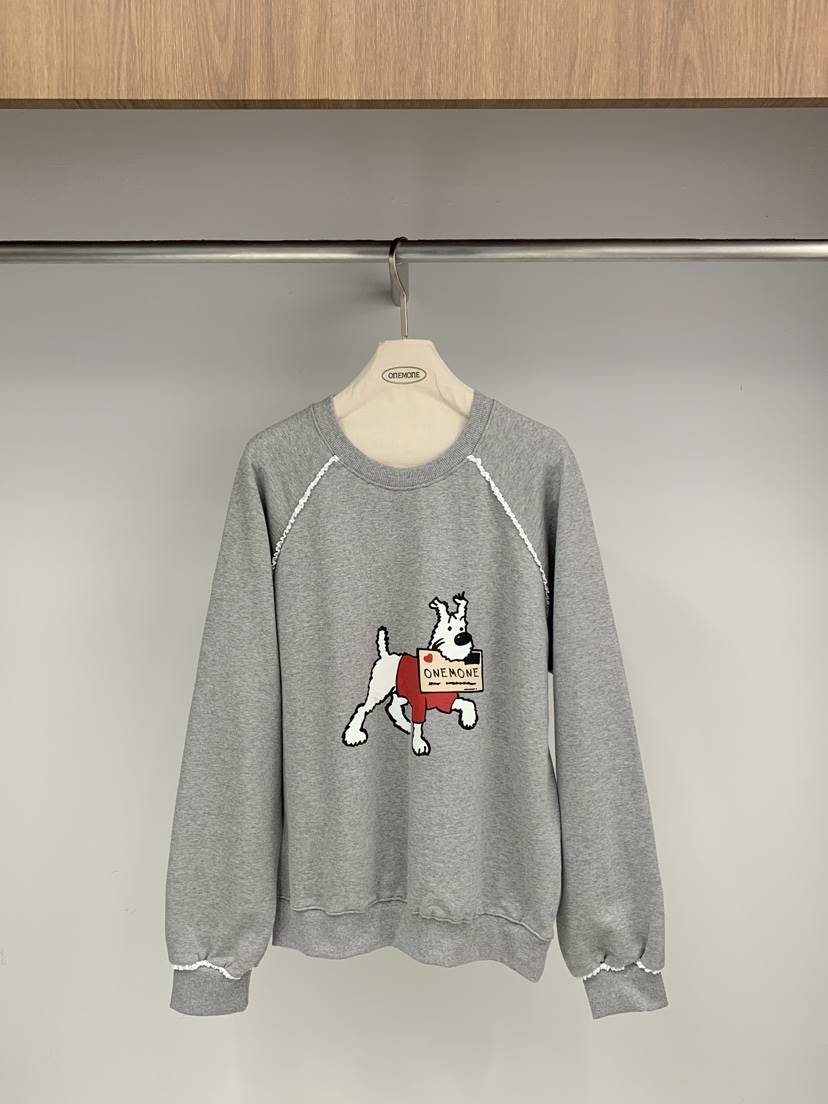 ONE MONE東大門代購女裝新款熱賣休閑職業時尚真品26春夏衛衣ONE MONE衛衣