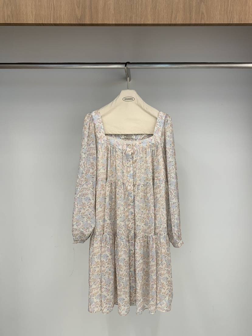 ONE MONE東大門實拍女士新品26春夏熱賣人氣推薦職業連衣裙ONE MONE連衣裙