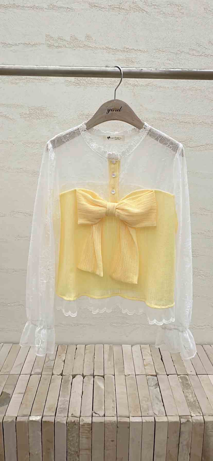 YARD東大門代購女士新品人氣熱賣真品休閑推薦襯衫蕾絲衫YARD襯衫/蕾絲衫