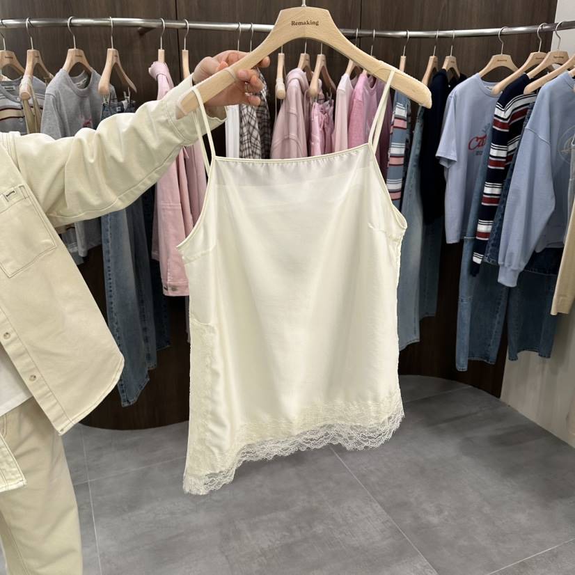 URBANSTORY/REMAKING韓國代購女裝新款職業推薦吊帶背心Remaking/URBANSTORY吊帶/背心