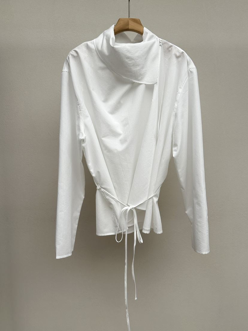 EFFERVESCENT東大門代購女裝新品真品熱賣襯衫蕾絲衫含腰繩evc/effervescent襯衫/蕾絲衫