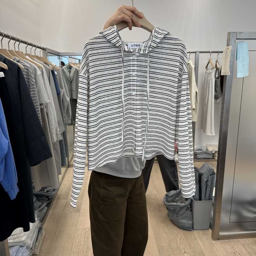 LTMS東大門實拍女裝新品推薦時尚職業人氣熱賣26春夏長袖T恤LTMS長袖T恤