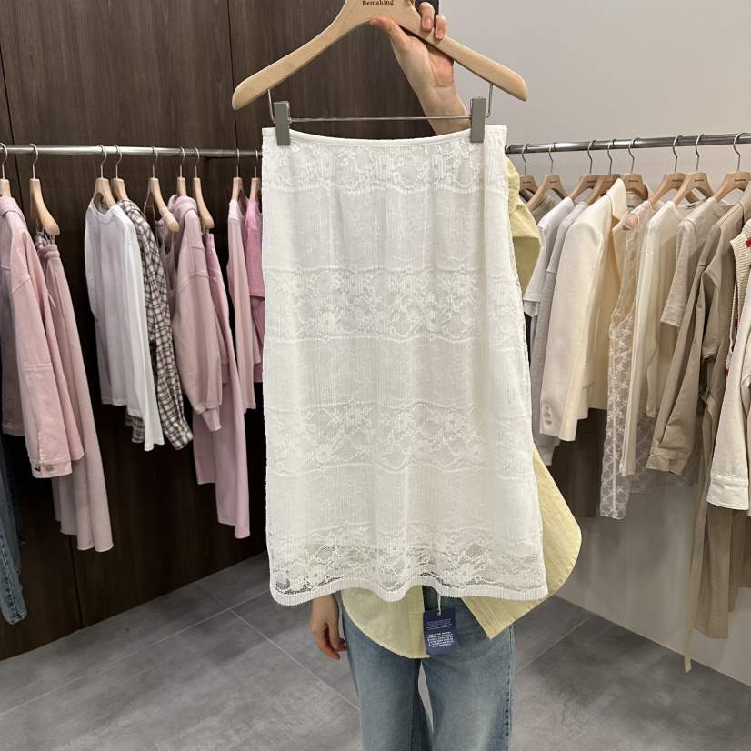 URBANSTORY/REMAKING東大門代購女裝新款休閑半身裙中短裙褶裙Remaking/URBANSTORY半身裙/中短裙