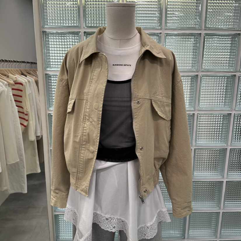 URBANSTORY/REMAKING東大門實拍女士新款26春夏休閑夾克Remaking/URBANSTORY夾克