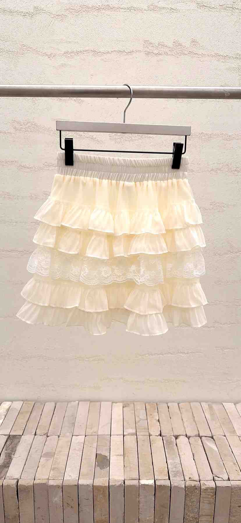 YARD韓國代購女裝新品人氣26春夏時尚熱賣半身裙中短裙雪紡YARD半身裙/中短裙