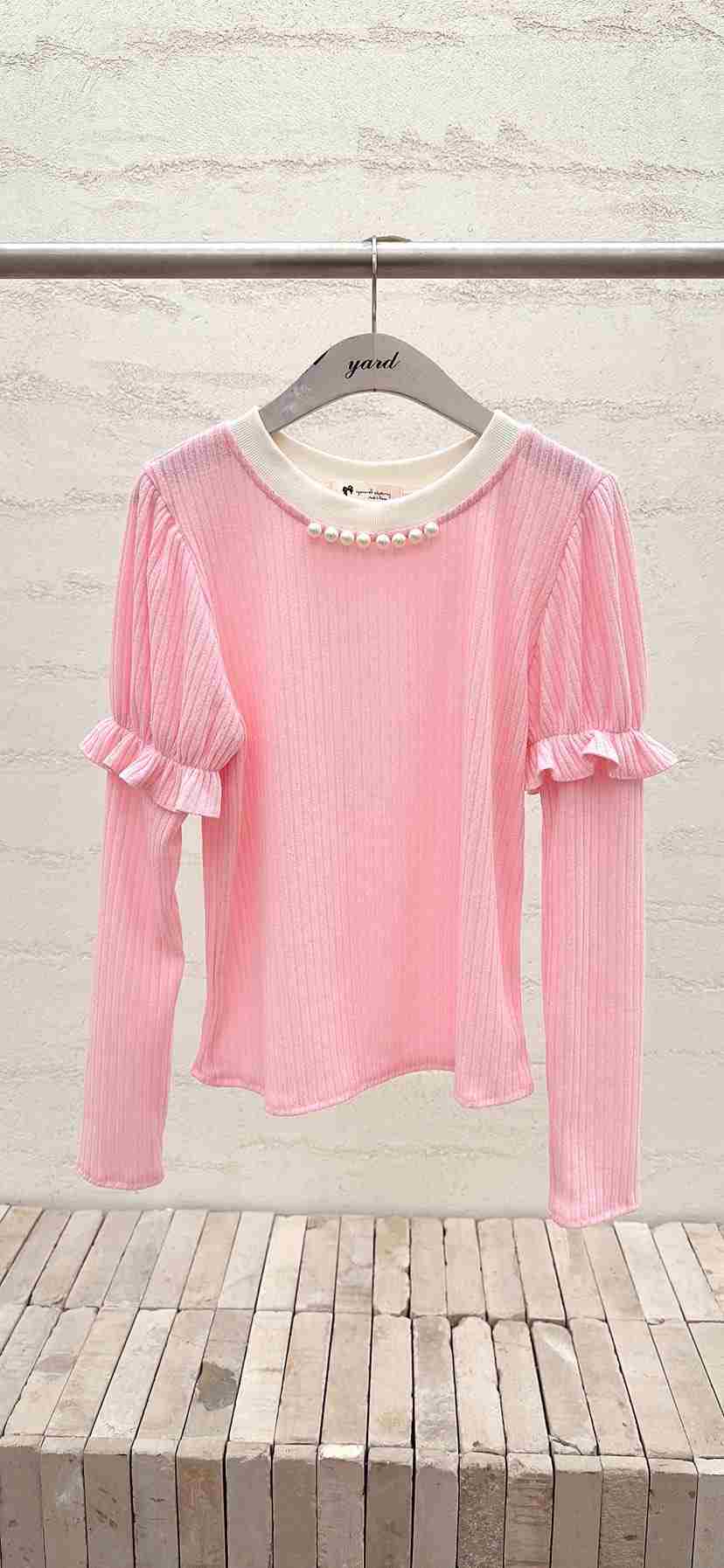 YARD韓國直郵女裝新款26春夏真品熱賣職業休閑人氣長袖T恤YARD長袖T恤