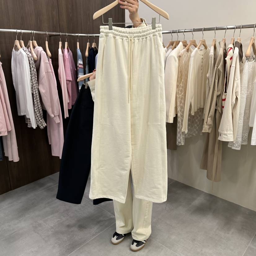 URBANSTORY/REMAKING韓國直郵女裝新款時尚人氣休閑褲繡花Remaking/URBANSTORY休閑褲