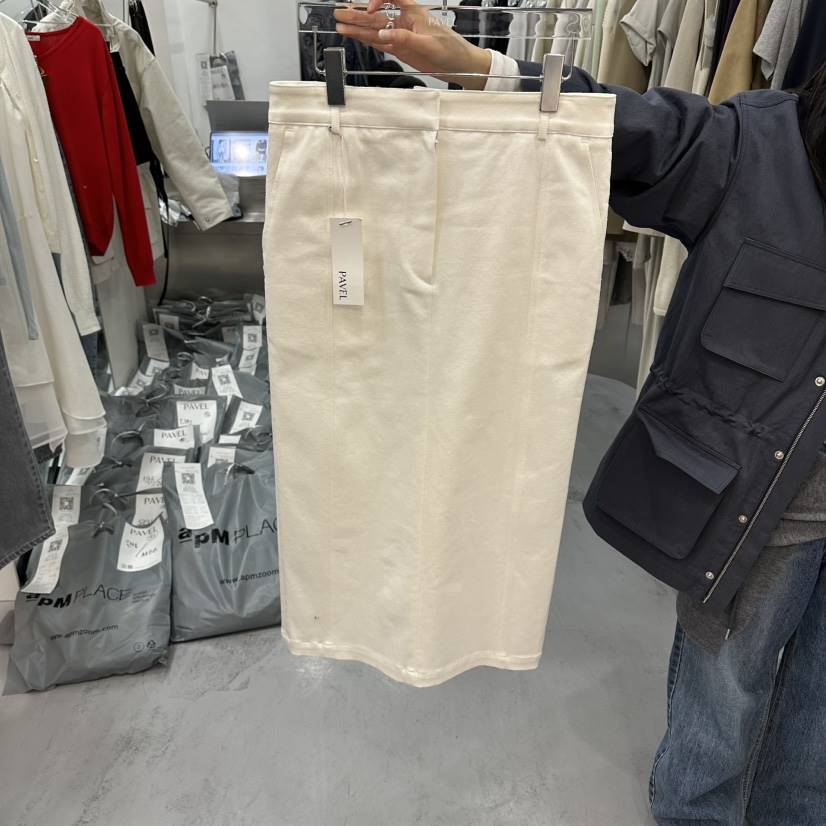 PAVEL韓國直郵女士新款推薦26春夏人氣熱賣半身裙中短裙棉質PAVEL半身裙/中短裙