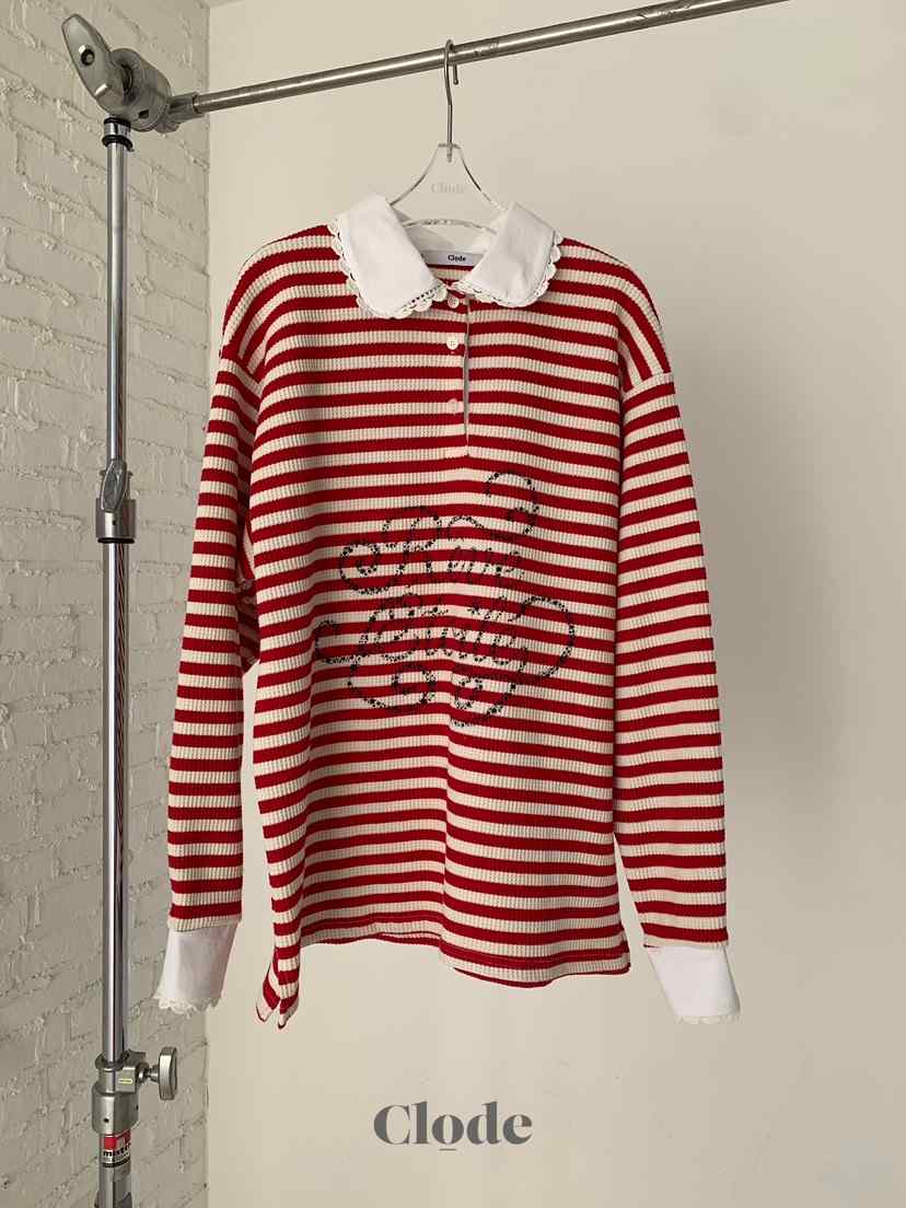 CLODE東大門實拍女裝新款人氣推薦26春夏職業熱賣長袖T恤CLODE長袖T恤