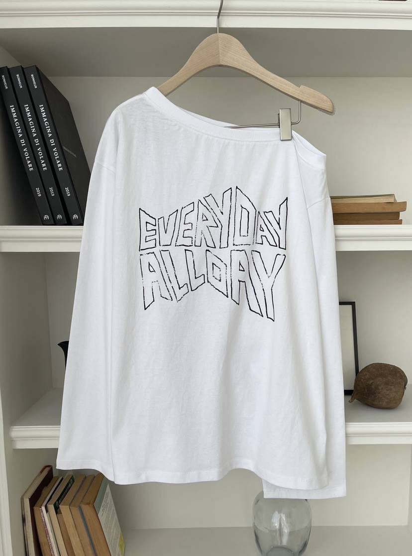 MINIQUEENS東大門直郵女士新品推薦26春夏休閑職業長袖T恤MINIQUEENS長袖T恤