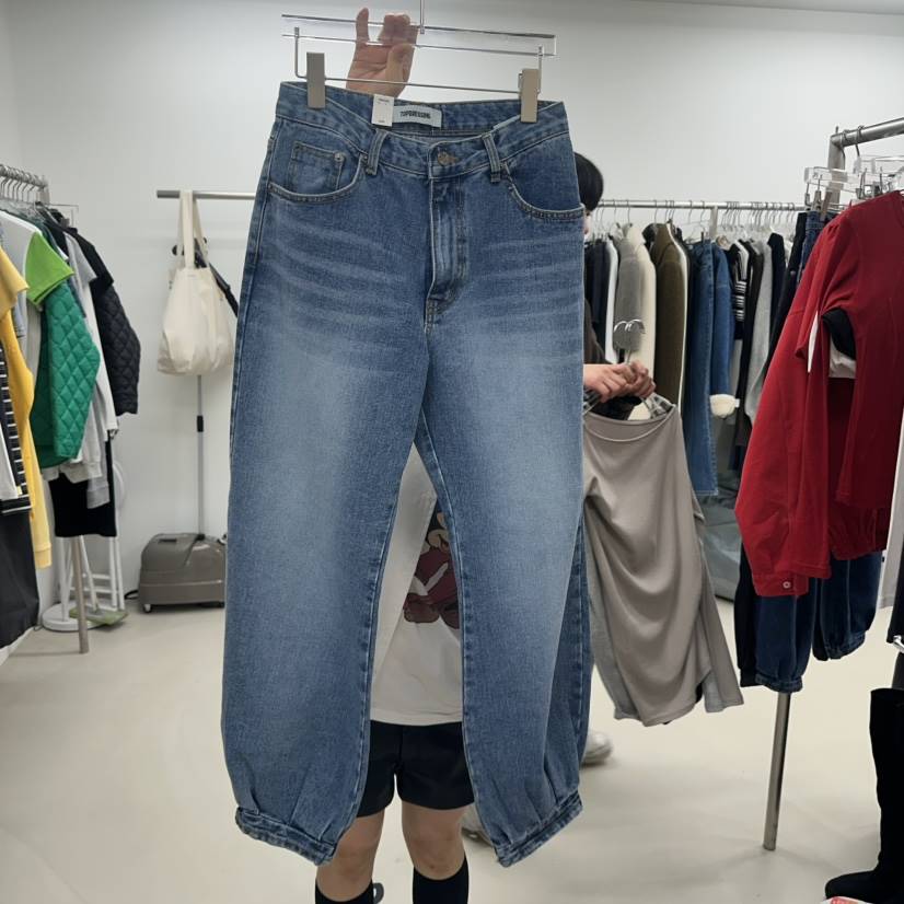 TOPDRESSING東大門直郵女裝新款時尚職業休閑推薦26春夏牛仔褲TOPDRESSING牛仔褲