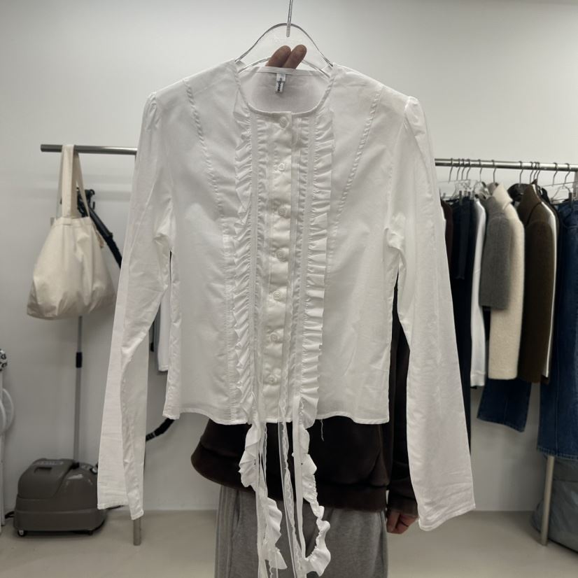 TOPDRESSING東大門實拍女裝新款真品26春夏推薦襯衫蕾絲衫TOPDRESSING襯衫/蕾絲衫