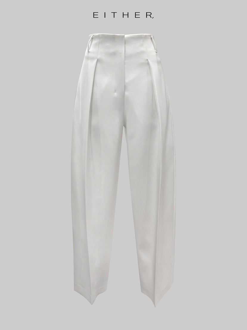 EITHER東大門直郵女裝新款真品熱賣休閑推薦人氣休閑褲緞面EITHER休閑褲