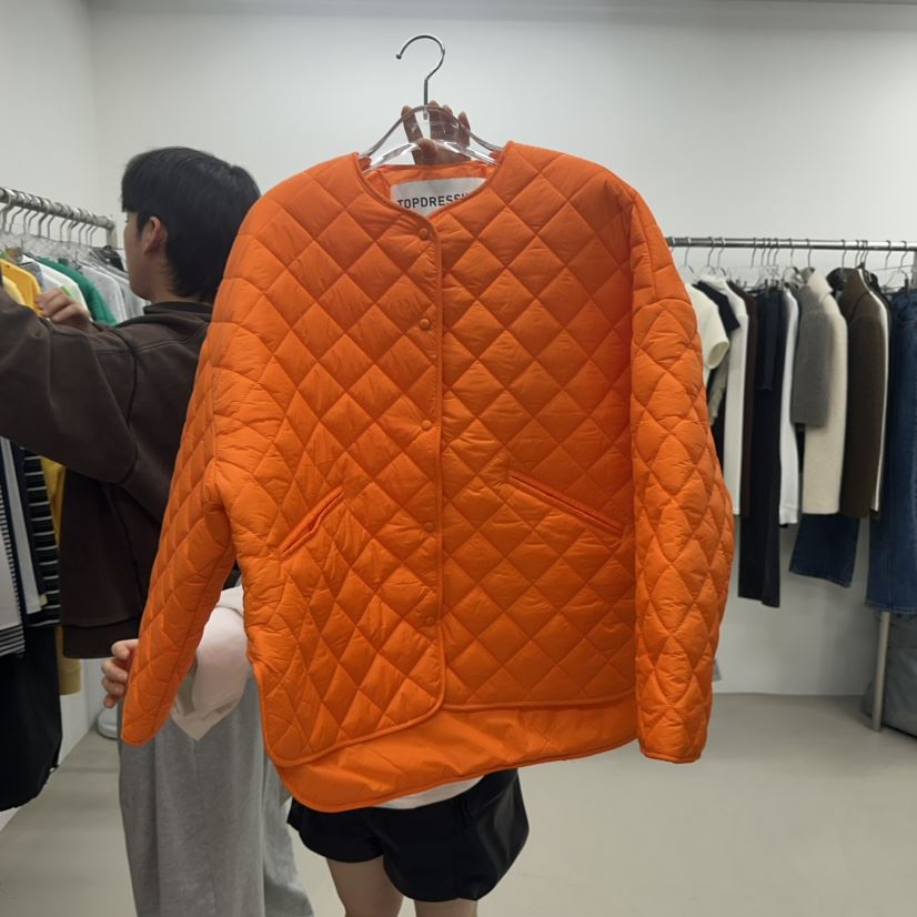 TOPDRESSING東大門直郵女裝新品休閑推薦人氣職業短款棉服TOPDRESSING短款棉服