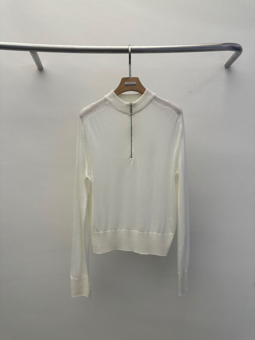 WIDA-P/RENEJ韓國代購女士新款職業真品26春夏針織衫拉鏈WIDA-P/RENEJ針織衫