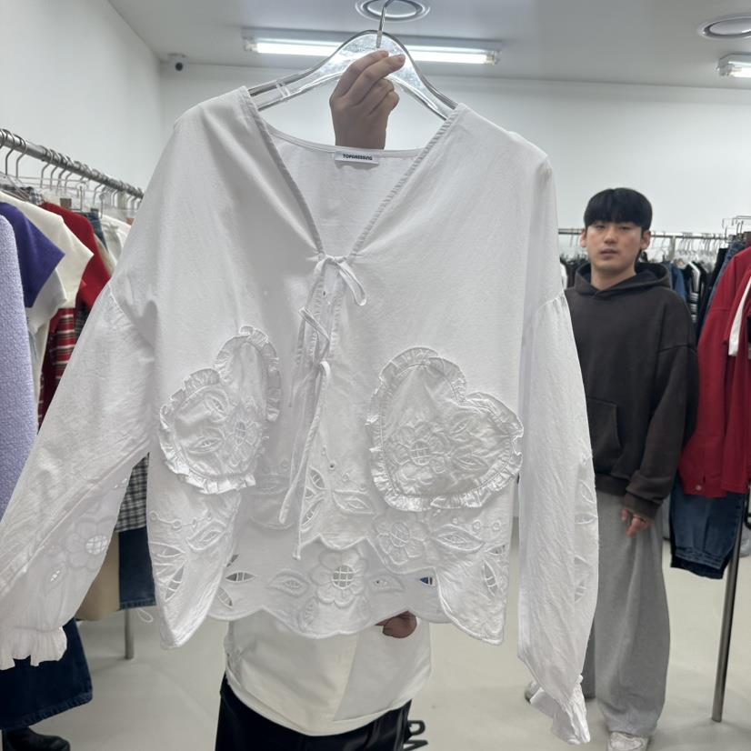 TOPDRESSING東大門實拍女裝新品推薦人氣時尚26春夏襯衫蕾絲衫TOPDRESSING襯衫/蕾絲衫