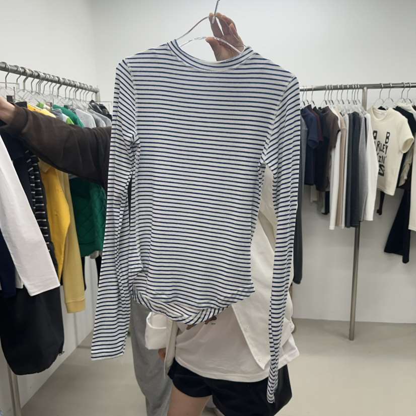 TOPDRESSING東大門實拍女裝新品真品職業長袖T恤美利奴羊毛TOPDRESSING長袖T恤