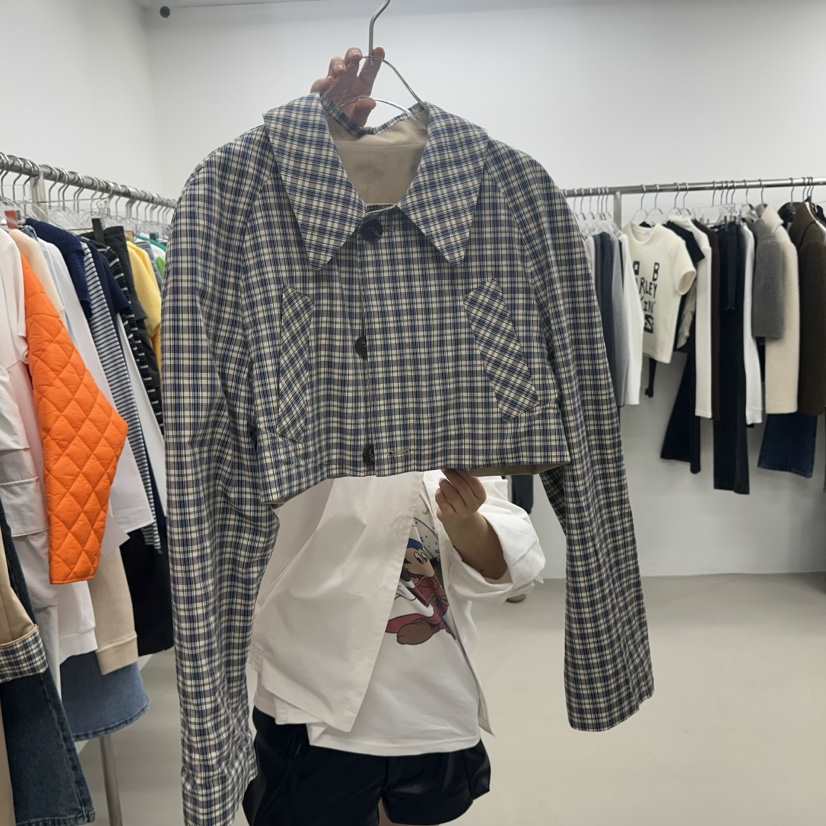 TOPDRESSING東大門代購女裝新品職業熱賣休閑時尚夾克兩面穿TOPDRESSING夾克