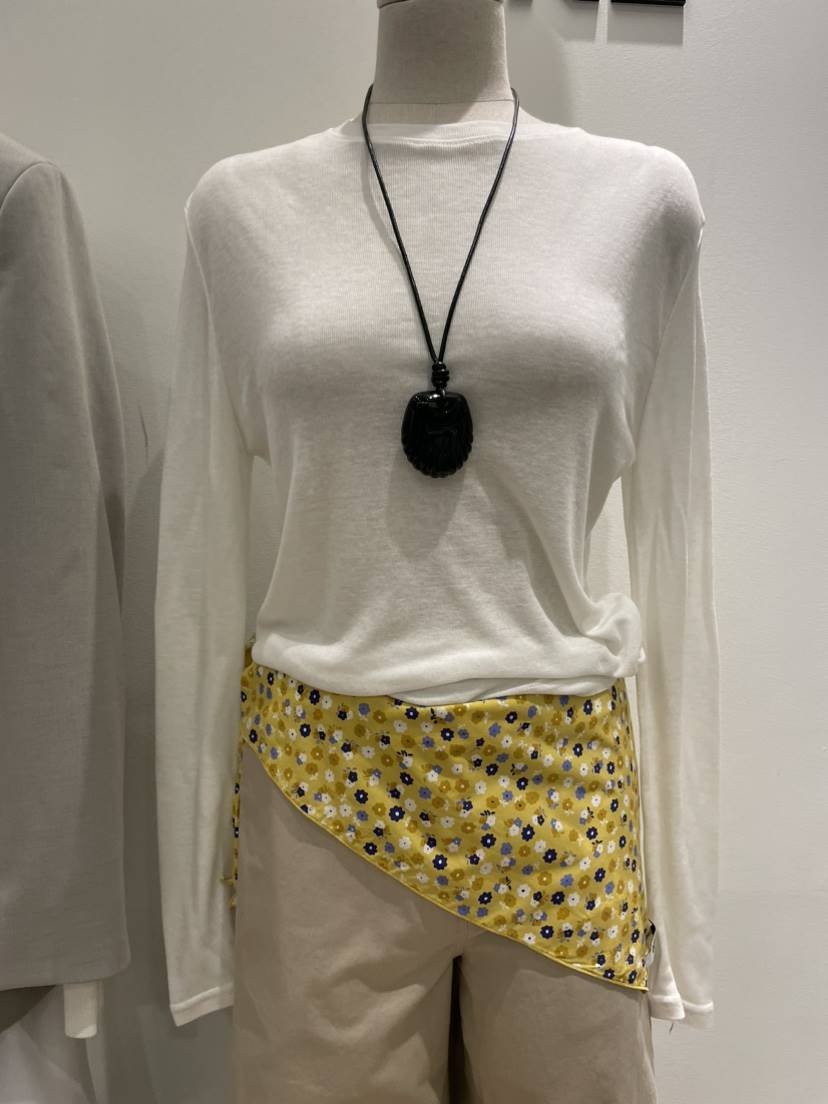 ORE-P東大門代購女士新品熱賣人氣26春夏長袖T恤天絲羊毛ORE長袖T恤