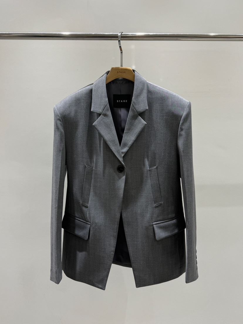 STAGE韓國代購女士新品26春夏人氣職業休閑推薦熱賣時尚夾克STAGE夾克