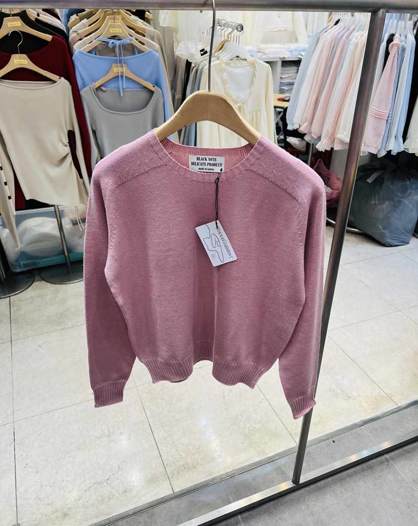 BLACK NOTE韓國代購女士新品真品時尚休閑26春夏推薦針織衫BLACK NOTE針織衫