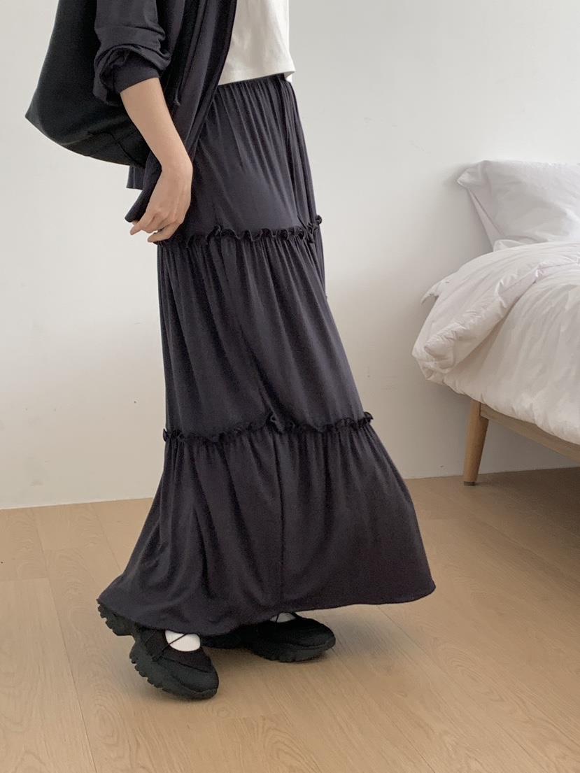 PLANTS ON GRAY東大門直郵女裝新品職業熱賣推薦長裙寬松PLANTS ON GRAY長裙