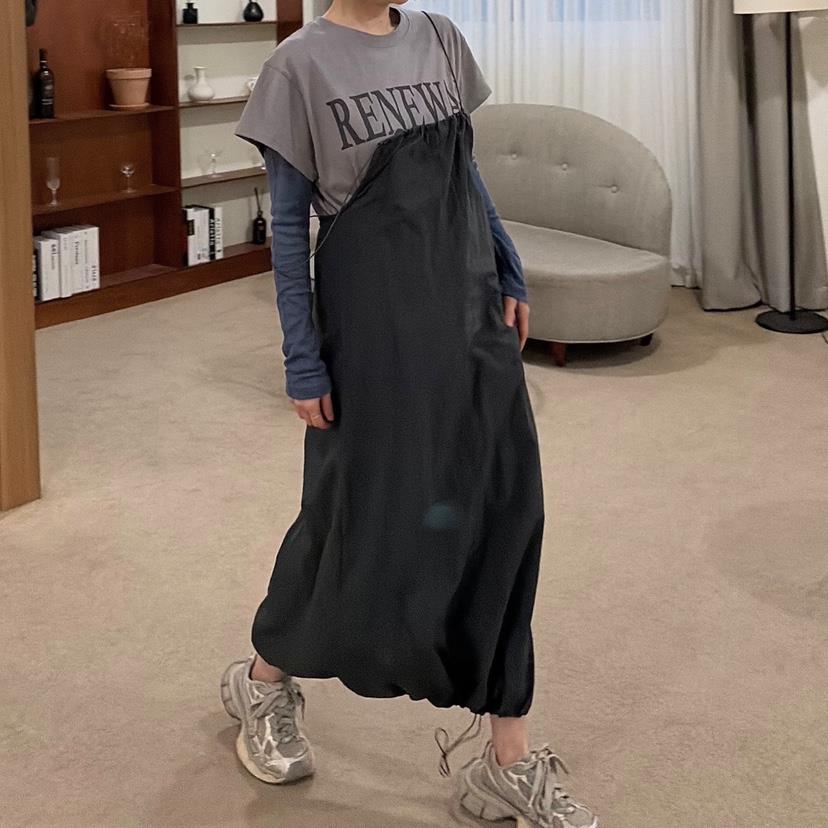 JOA東大門直郵女士新品熱賣真品26春夏連衣裙不含內搭尼龍JOA連衣裙