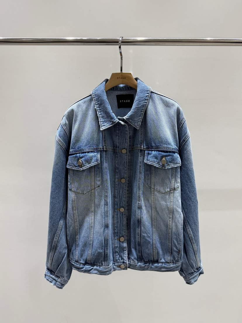 STAGE韓國直郵女士新款熱賣26春夏推薦時尚休閑真品職業夾克STAGE夾克