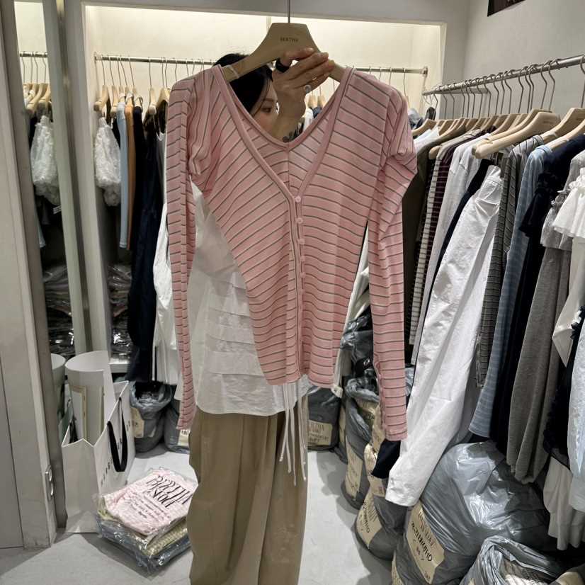 BERTHA東大門代購女士新款人氣推薦真品休閑26春夏長袖T恤BERTHA長袖T恤